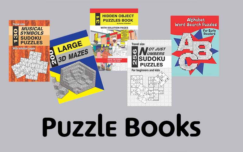 Puzzle Activity Books